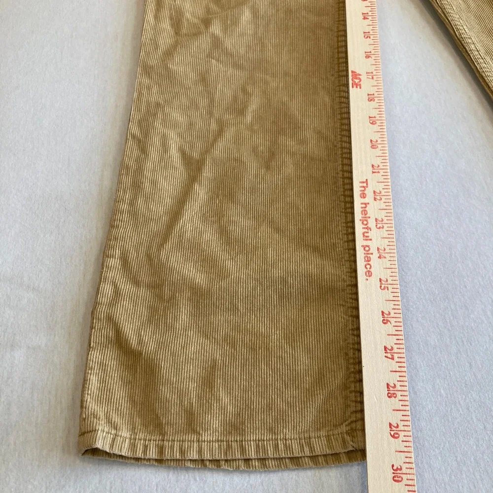 Polo Ralph Lauren Men 30x30 (Fit 29.5x29.5) Corduroy Pants Tan Straight Cotton